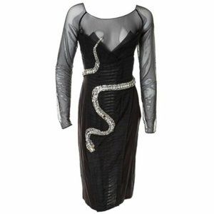 EXQUISITE GUCCI SNAKE DRESS BY TOM FORD GUCCI